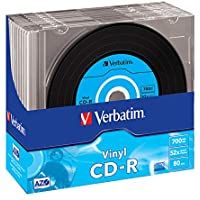 Verbatim CD-R AZO Data Vinyl (Pack de 10 discos)